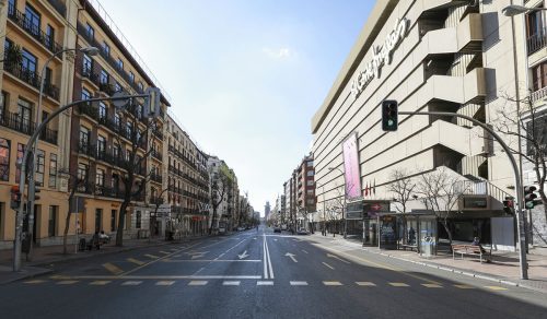 Las tiendas de la calle Goya en Madrid