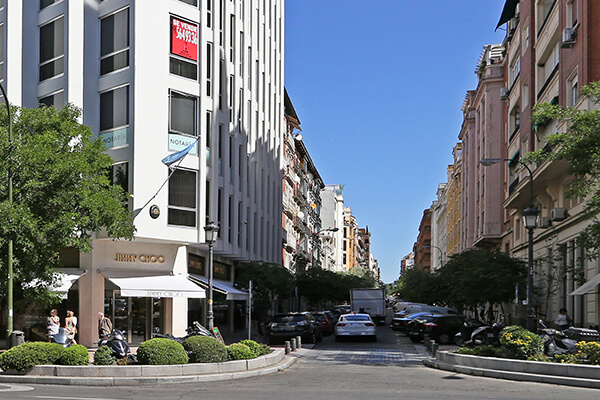 Tiendas barrio de Salamanca