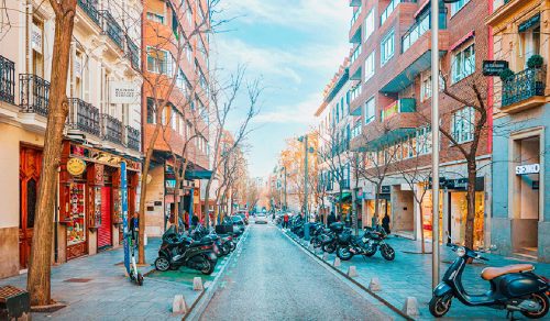 Las tiendas de la calle Ayala de Madrid