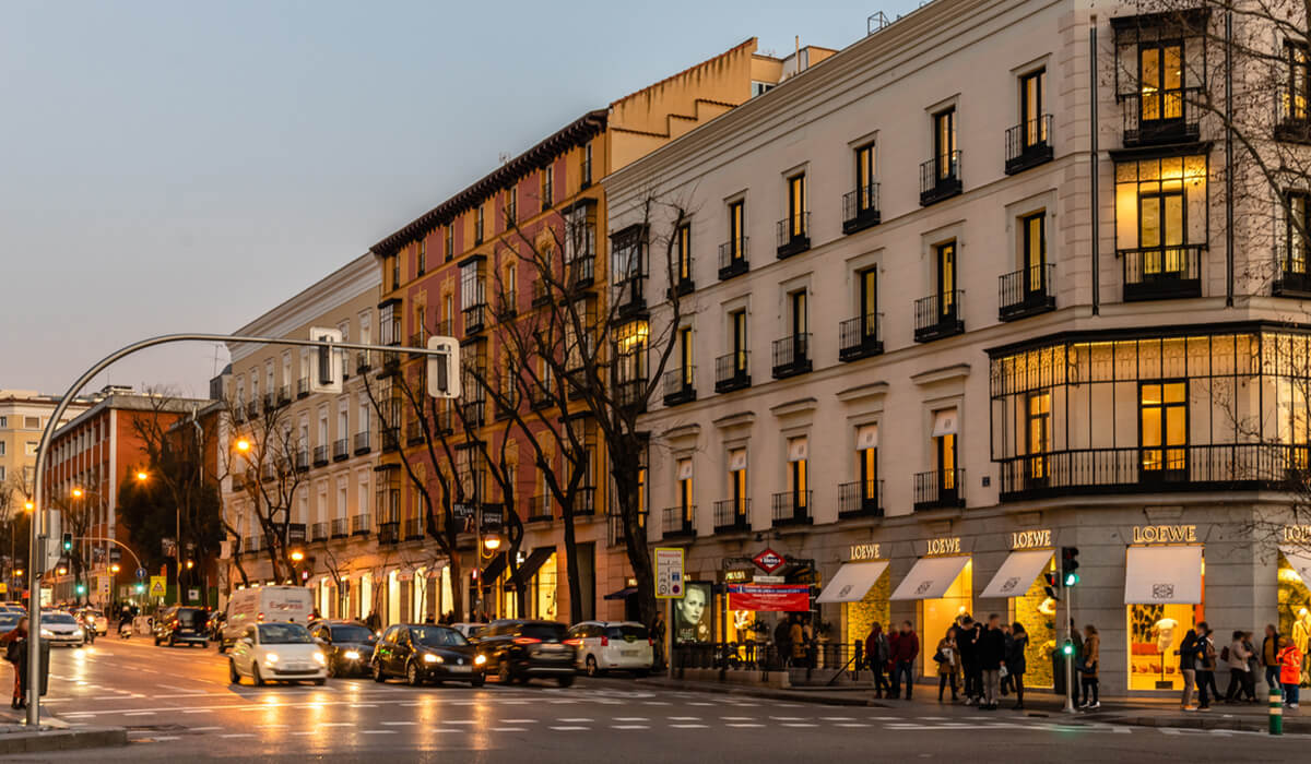 Calle Goya Madrid tiendas