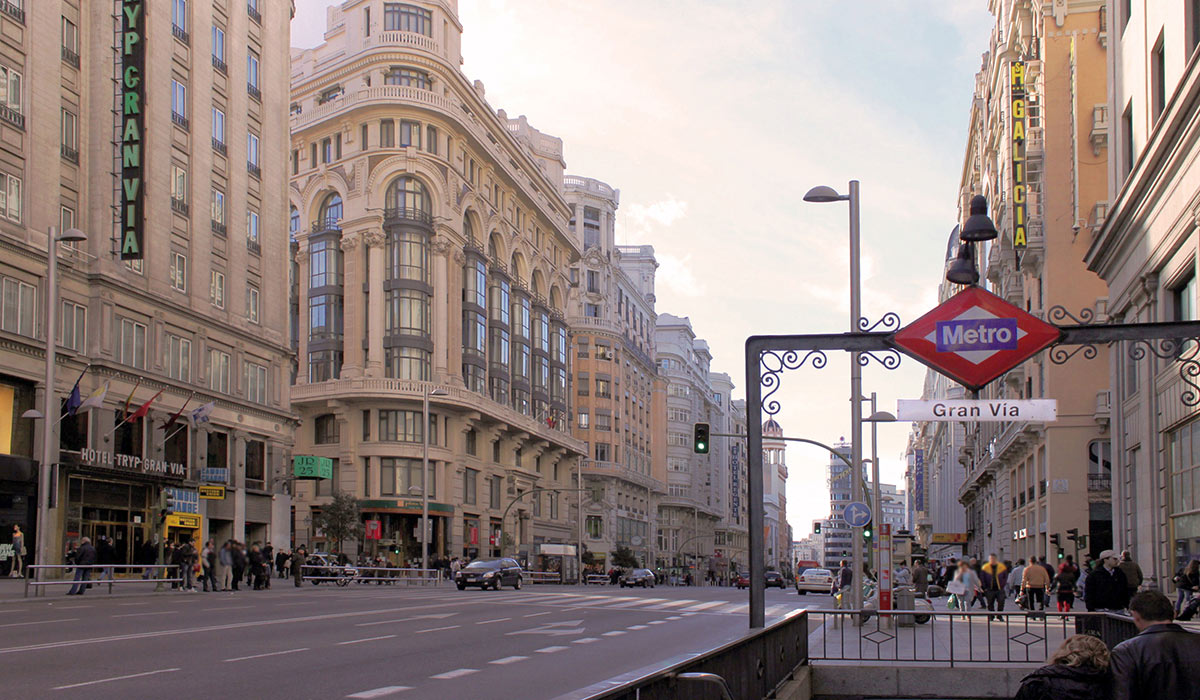 Calles tiendas Madrid