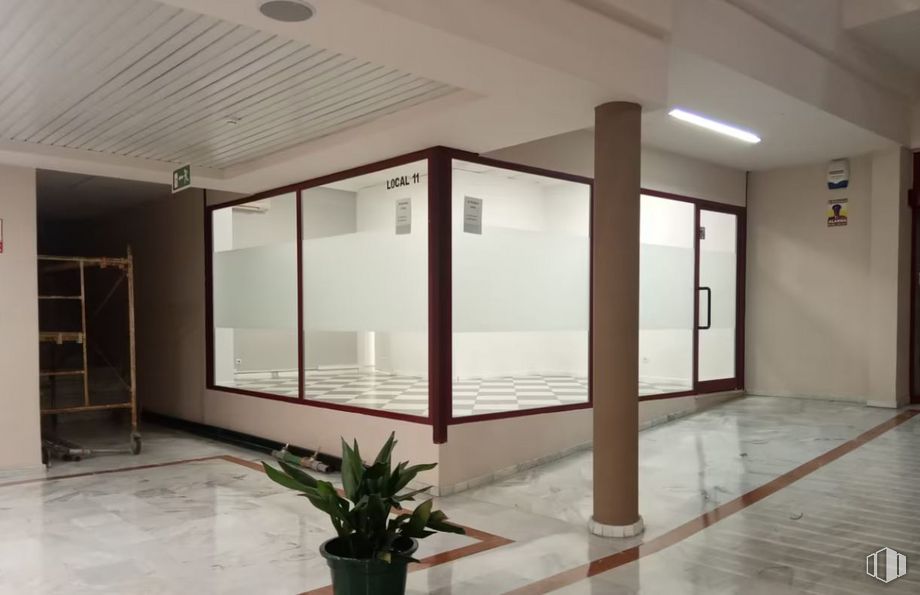 Local en alquiler en Plaza Ciudad de Nara, Toledo, 45005 con planta de interior, planta, maceta, edificio, accesorio, diseño de interiores, alumbrado, sombra, arquitectura y suelo alrededor