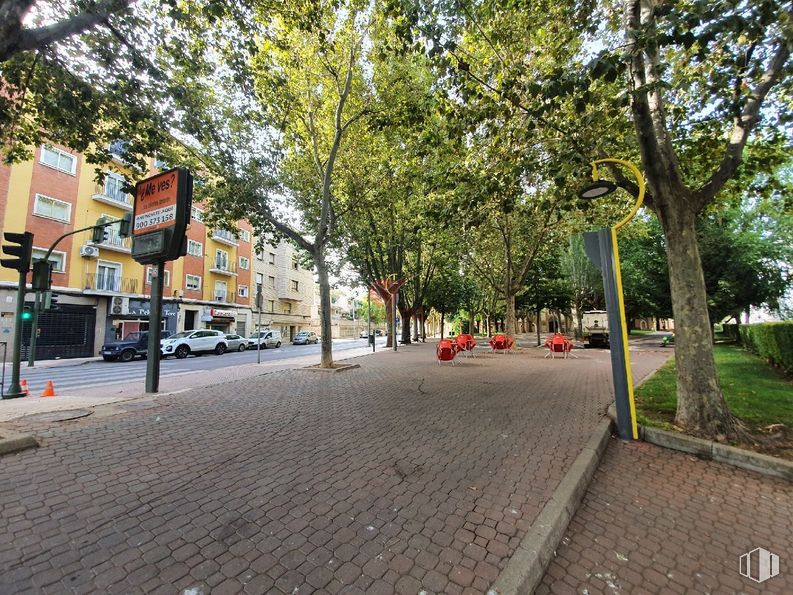 Retail for sale at Avenida Reyes Católicos, Cuenca, 16003 with building, plant, road surface, tree, car, branch, asphalt, urban design, window and neighbourhood around