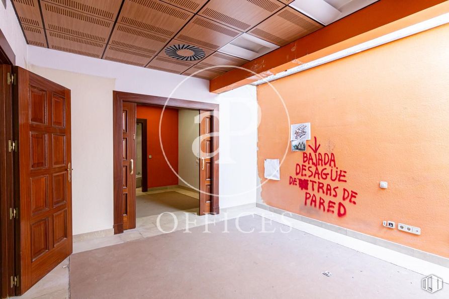 Oficina en venta en Calle Alonso Cano, Chamberí, Madrid, 28003 con ebanistería, edificio, puerta, accesorio, madera, arquitectura, diseño de interiores, casa, pasillo y suelo alrededor