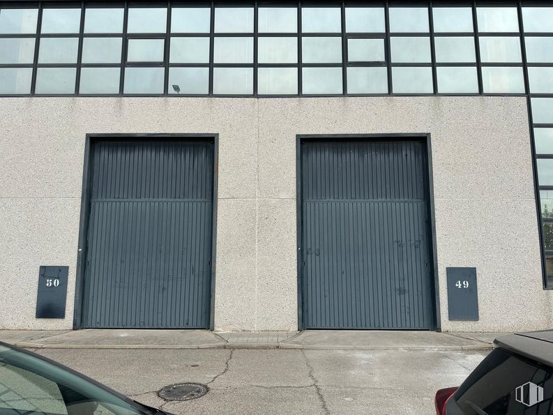 Industrial for sale & for rent at Zona empresarial, Getafe, Madrid, 28906 with door, property, shade, architecture, wood, vehicle, wall, line, asphalt and font around