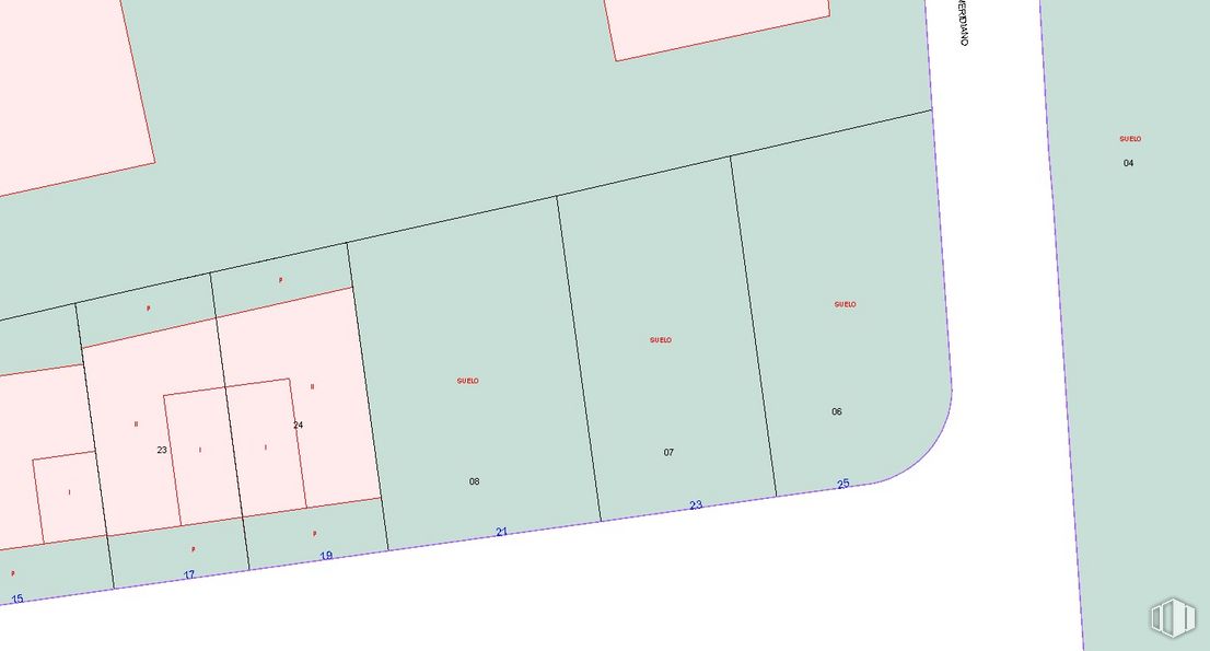 Suelo en venta en Calle Polo Sur, 21, Torrejón de Ardoz, Madrid, 28850 con pendiente, rectángulo, fuente, paralelo, triángulo, esquemático, plan, círculo, patrón y diagrama alrededor