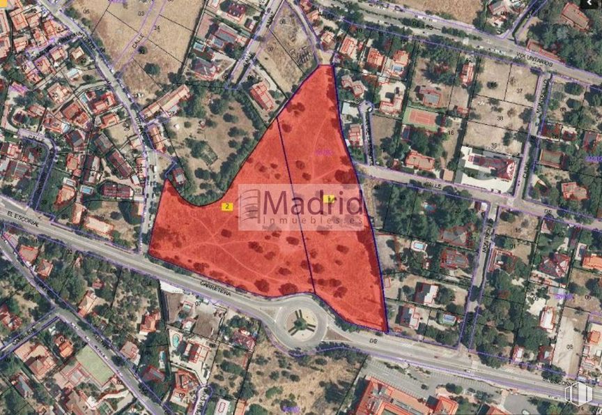 Suelo en venta en Carretera Escorial, Galapagar, Madrid, 28260 con día, propiedad, mundo, infraestructura, lote de tierra, arquitectura, diseño urbano, barrio, área residencial y paisaje alrededor