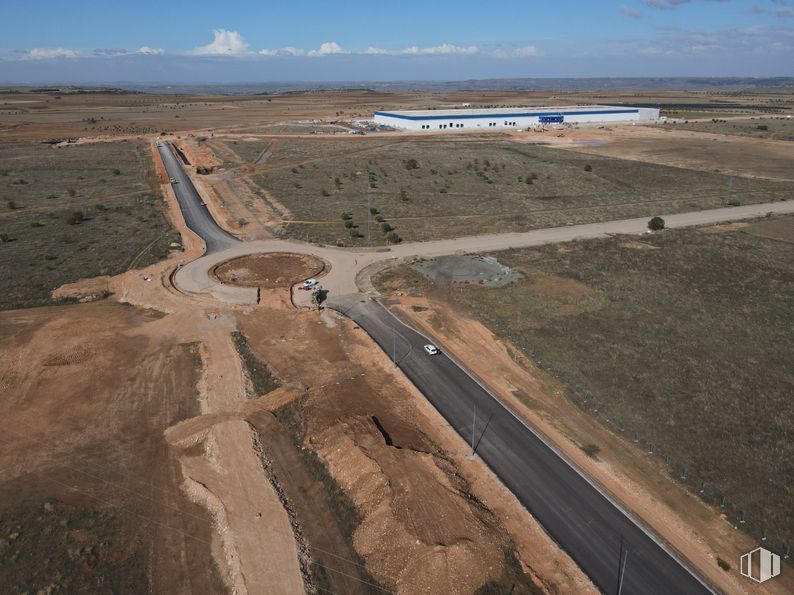 Suelo en venta en Parque logístico Industrial Noblejas, Noblejas, Toledo, 45350 con recursos hídricos, cielo, nube, entorno natural, planta, lote de terreno, asfalto, agua, vía pública y llano alrededor