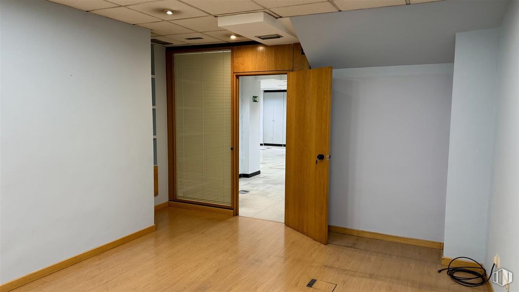 Retail for rent at Paseo Castellana, 192, Chamartín, Madrid, 28046 with door, flooring, floor, wall, wood, interior design, ceiling, wood flooring, lighting and room around