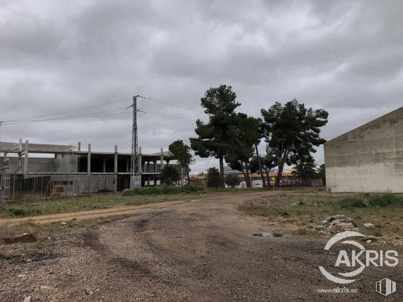 Industrial for sale at Carretera Ocaña, Noblejas, Toledo, 45350 with building, sky, cloud, plant, tree, land lot, asphalt, road surface, landscape and road around