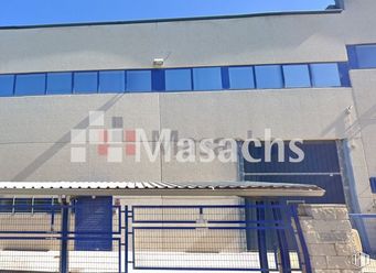 Industrial for rent at Zona industrial Mejorada, Mejorada del Campo, Madrid, 28840 with building, blue, shade, sky, facade, commercial building, font, city, electric blue and stadium around