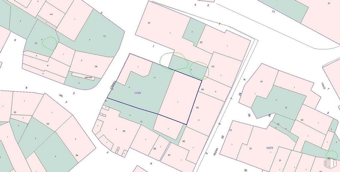 Land for sale at Centro urbano, Ávila, 05195 with map, land lot, urban design, architecture, schematic, font, line, material property, parallel and pattern around