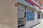 Retail for sale at Calle Francisco Madariaga, Ciudad Lineal, Madrid, 28017 with building, graffiti, wall, font, art, house, facade, window, brick and paint around