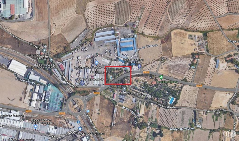 Suelo en venta en Polígono Industrial El Guijar, Arganda del Rey, Madrid, 28500 con edificio, diseño urbano, arquitectura, barrio, paisaje, zona residencial, hito, ciudad, asentamiento humano y fachada alrededor