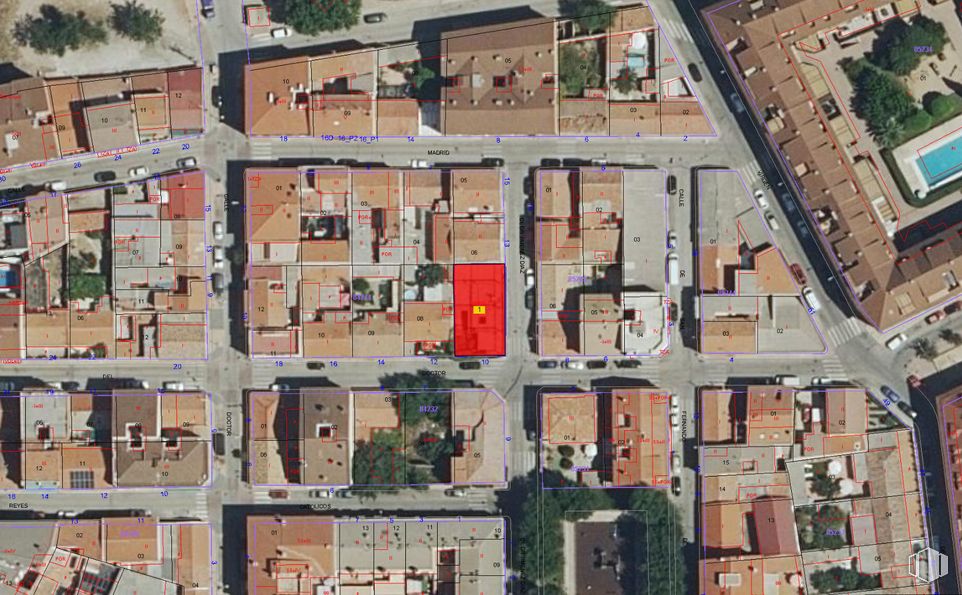 Land for sale at Centro urbano, Mejorada del Campo, Madrid, 28840 with property, building, architecture, urban design, neighbourhood, landscape, residential area, tree, real estate and city around