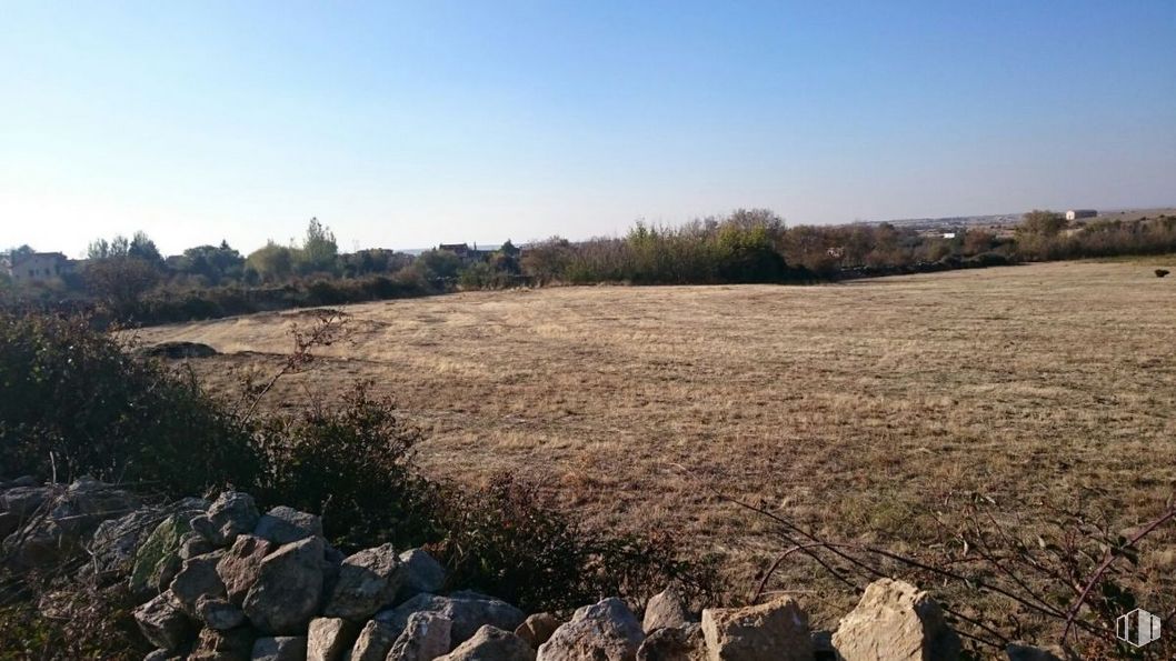 Land for sale at Zona Torrecaballeros, Torrecaballeros, Segovia, 40160 with sky, plant, natural landscape, land lot, tree, bedrock, grassland, plain, horizon and grass around