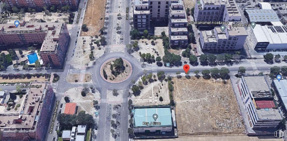 Suelo en venta en Calle Laguna del Marquesado, Villaverde, Madrid, 28021 con edificio, mundo, diseño urbano, coche, vía pública, árbol, barrio, área residencial, paisaje y carretera alrededor