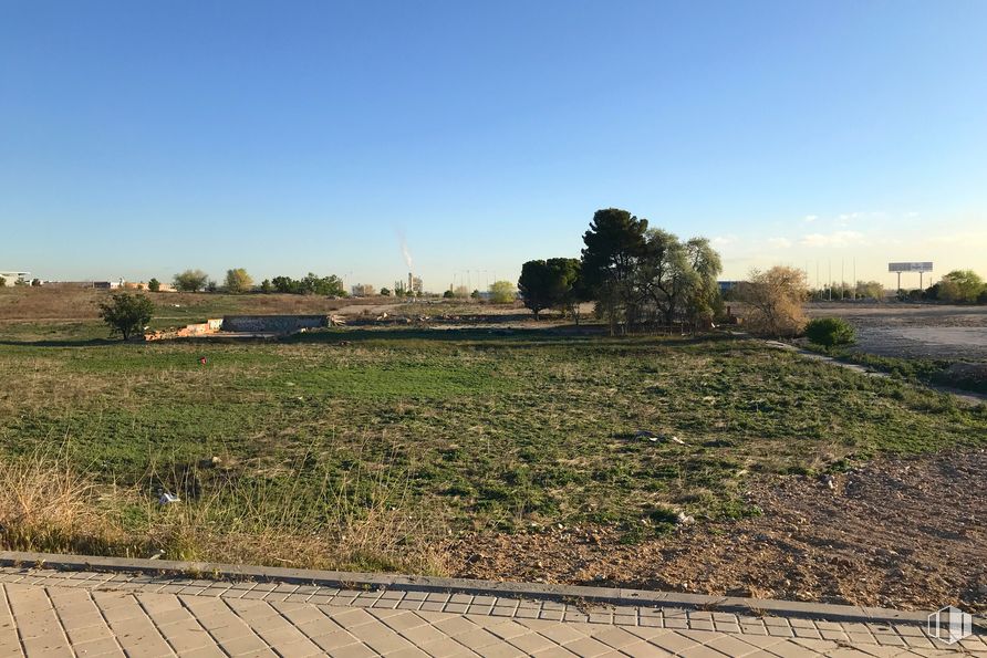 Suelo en venta en Calle Pirotecnia, Vicálvaro, Madrid, 28052 con cielo, planta, paisaje natural, árbol, lote de tierra, asfalto, superficie de carretera, pastizal, área residencial y llanura alrededor