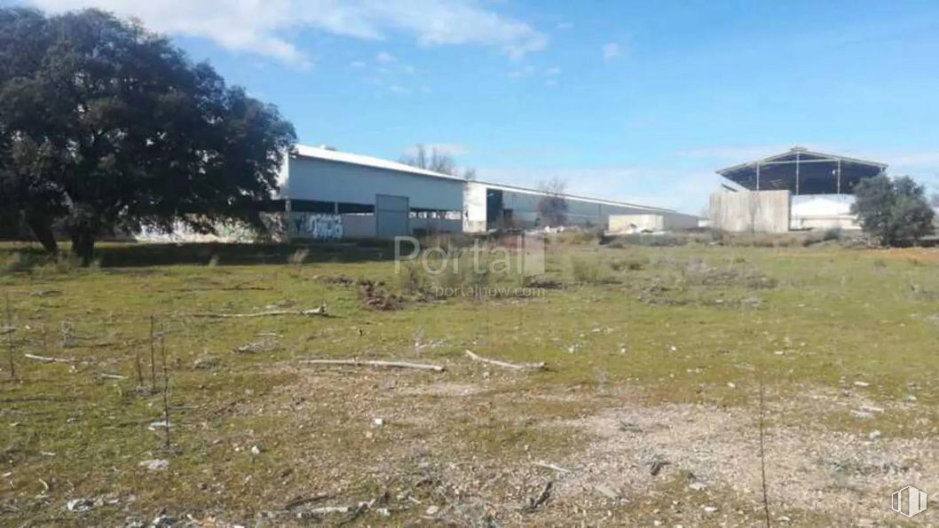 Industrial for sale at Zona Industrial, Torrejón del Rey, Guadalajara, 19174 with house, cloud, sky, plant, ecoregion, tree, land lot, grass, landscape and grassland around