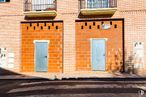 Retail for sale & for rent at Calle Cedillo, 10, Ugena, Toledo, 45217 with door, house, building, window, brickwork, brick, wood, road surface, orange and building material around