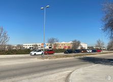 Land for sale at Calle Sierra Algodonales, Arganda del Rey, Madrid, 28500 with car, building, street light, sky, wheel, plant, tire, road surface, vehicle and motor vehicle around