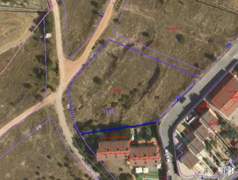 Land for sale at Calle Olivilla, 39, Corpa, Madrid, 28811 with packaged goods, ecoregion, map, infrastructure, land lot, road, landscape, urban design, intersection and plan around