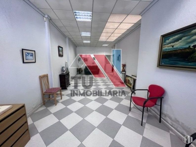 Retail for sale at Calle Hipolito Ezquerra, 31, Fuensalida, Toledo, 45510 with chair, picture frame, furniture, interior design, flooring, tile flooring, floor, living room, hall and wall around