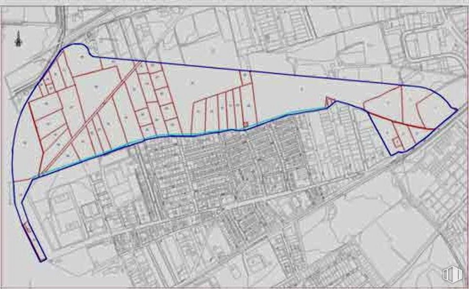 Suelo en venta en PAU 2 Patrocinio, Talavera de la Reina, Toledo, 45600 con propiedad, ecorregión, mapa, pendiente, infraestructura, terreno, diseño urbano, arquitectura, fuente y rectángulo alrededor