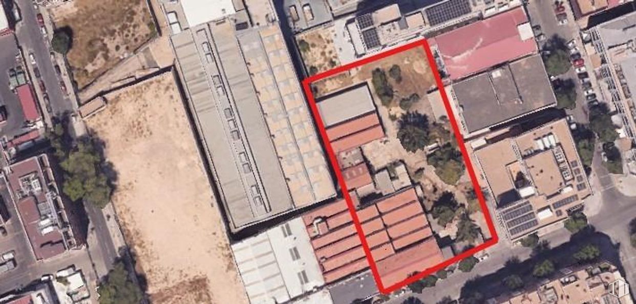 Land for sale at Zona Simancas, San Blas - Canillejas, Madrid, 28037 with urban area, residential area, neighbourhood, urban design, suburb, bird's-eye view, aerial photography, design and parking lot around