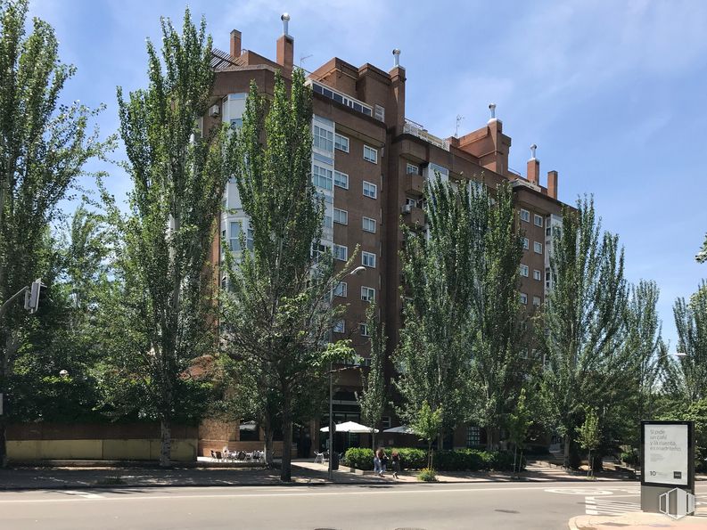 Local en venta en Avenida de la Albufera, 222, Puente de Vallecas, Madrid, 28038 con edificio, cielo, planta, ventana, nube, diseño urbano, árbol, condominio, zona residencial y bloque de torres alrededor