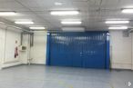 Industrial for rent at Calle Gamonal, Villa de Vallecas, Madrid, 28031 with wardrobe, lighting, building, door, floor, fixture, flooring, gas, ceiling and electric blue around