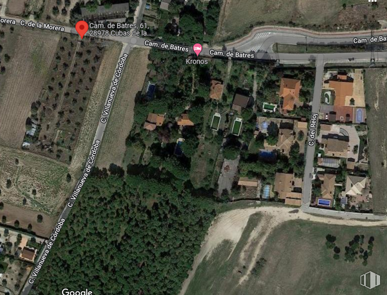 Land for sale at Camino Batres, Cubas de la Sagra, Madrid, 28978 with building, map, land lot, urban design, biome, landscape, residential area, terrestrial plant, real estate and city around