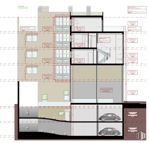 Suelo en venta en Calle Miguel Yuste, 27, San Blas - Canillejas, Madrid, 28037 con rectángulo, mapa, fuente, línea, propiedad material, en paralelo, plan, diagrama, pendiente y patrón alrededor