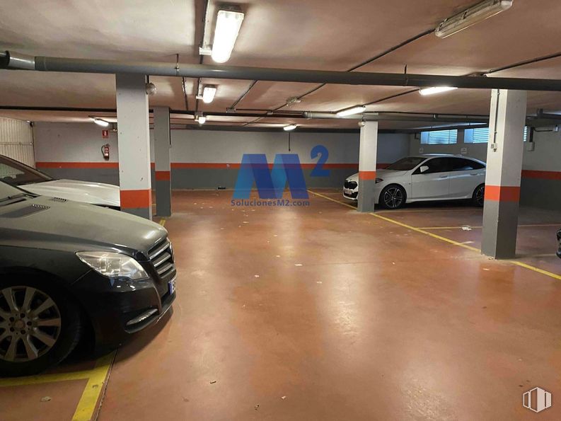 Industrial for sale at Polígono industrial San Fernando, San Fernando de Henares, Madrid, 28830 with car, tire, wheel, light fixture, automotive exterior, automotive parking light, automotive lighting, parking, parking lot and car door around