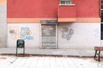 Retail for sale at Calle Riojanos, 10, Puente de Vallecas, Madrid, 28038 with road surface, infrastructure, wood, brick, brickwork, paint, sidewalk, font, art and outdoor bench around