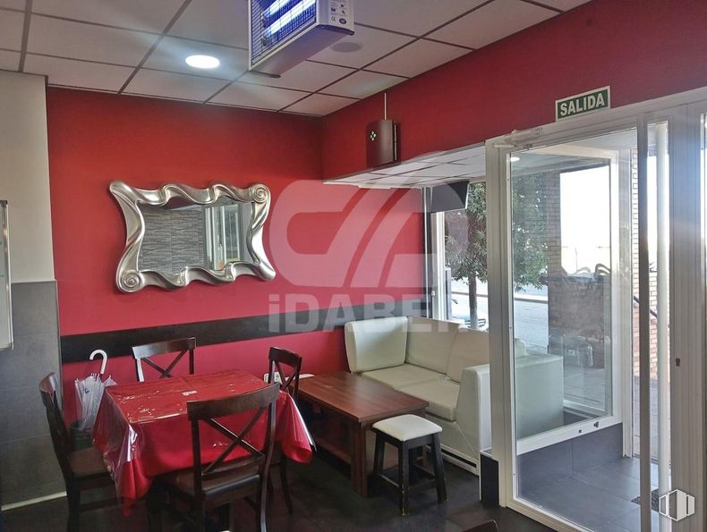 Retail for rent at Zona centro, Seseña, Toledo, 45223 with couch, mirror, chair, table, stool, furniture, property, lighting, interior design and building around