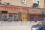 Retail for sale at Zona Vinateros, Moratalaz, Madrid, 28030 with car, window, automotive parking light, property, building, vehicle, tire, facade, motor vehicle and font around