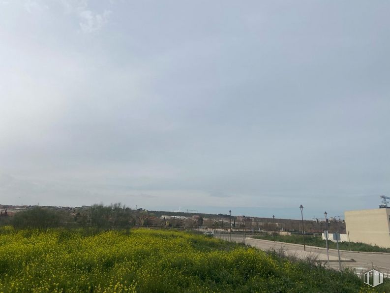 Land for sale at Calle Caspueñas, Cabanillas del Campo, Guadalajara, 19171 with sky, cloud, plant, natural landscape, landscape, horizon, plain, road, hill and grassland around