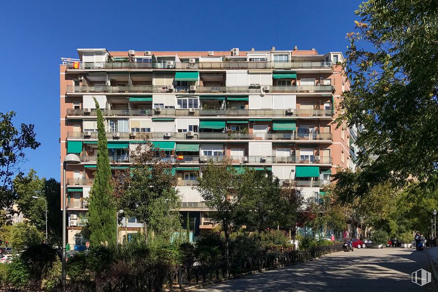 Oficina en venta en Calle Marqués de Lema, Chamberí, Madrid, 28003 con edificio, cielo, ventana, planta, árbol, diseño urbano, bloque de torre, condominio, ciudad y fachada alrededor