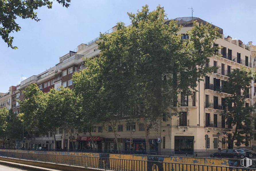 Local en alquiler en Calle Doctor Esquerdo, 8, Salamanca, Madrid, 28028 con edificio, cielo, propiedad, ventana, diseño urbano, árbol, barrio, zona residencial, pared y planta leñosa alrededor