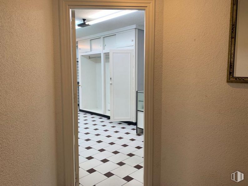 Retail for sale at Calle Ventura Rodríguez, 1, San Lorenzo de El Escorial, Madrid, 28200 with picture frame, fixture, door, rectangle, flooring, composite material, handle, glass, aluminium and ceiling around