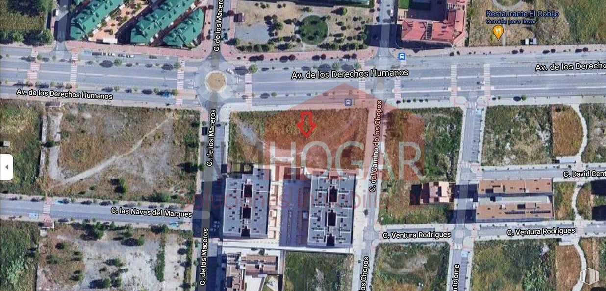 Land for sale at Área Hervencias - Dehesa del Pinar, Ávila, 05002 with building, ecoregion, world, nature, land lot, urban design, architecture, map, neighbourhood and residential area around