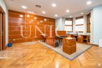 Office for sale at Calle Velázquez, Salamanca, Madrid, 28006 with property, furniture, table, building, orange, wood, interior design, hall, floor and shelving around