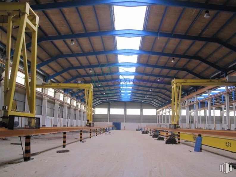 Industrial for sale at Carretera Valencia, Cuenca, 16004 with furniture, building, wood, beam, shade, engineering, city, ceiling, train station and factory around