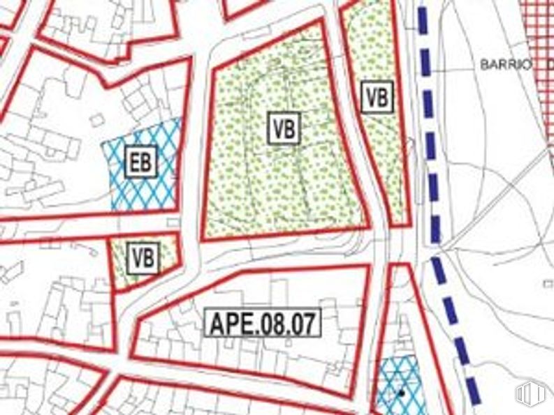 Suelo en venta en Calle Manuel Villarta, 19, Fuencarral - El Pardo, Madrid, 28034 con propiedad, ecorregión, mapa, infraestructura, lote de terreno, diseño urbano, fuente, mundo, rectángulo y esquema alrededor