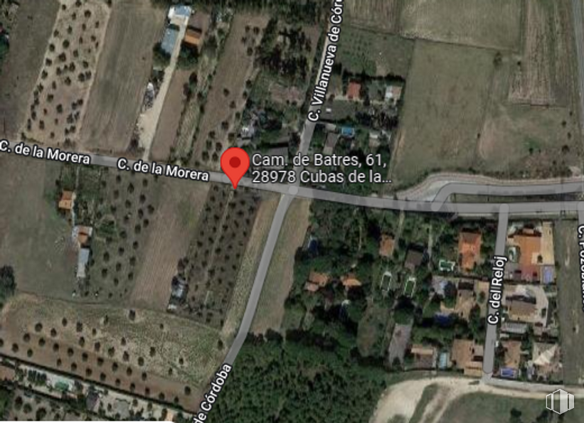 Land for sale at Camino Batres, Cubas de la Sagra, Madrid, 28978 with property, map, land lot, urban design, line, neighbourhood, public space, landscape, residential area and real estate around