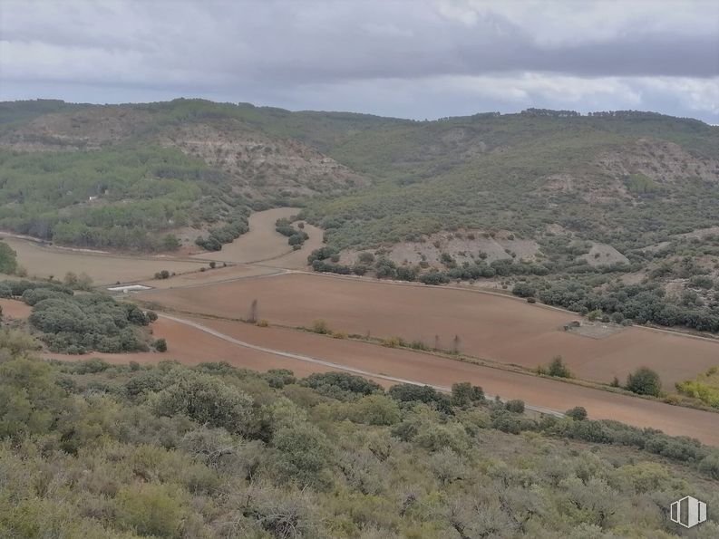 Suelo en venta en Monte Cutradas, Renera, Guadalajara, 19145 con marrón, nube, cielo, planta, tierras altas, paisaje natural, montaña, árbol, terreno y pendiente alrededor