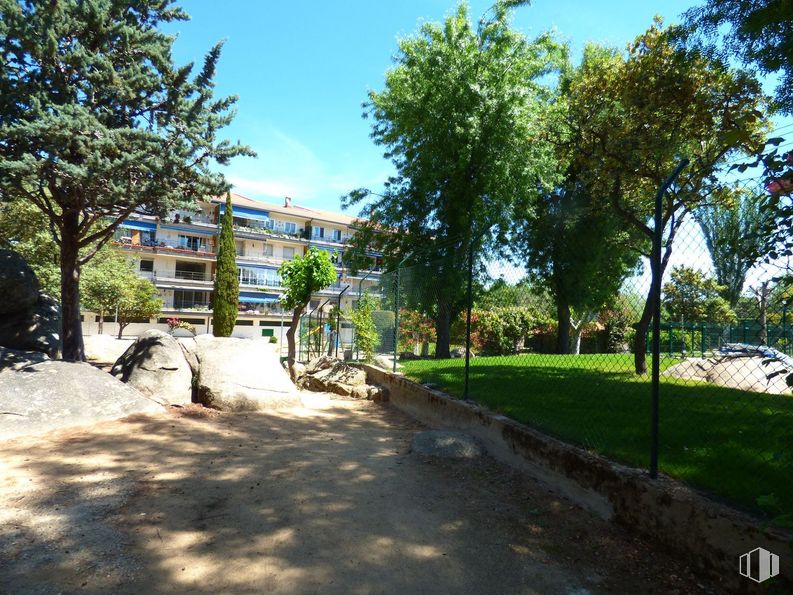 Local en venta en Calle Playa Samil, Collado Villalba, Madrid, 28400 con planta, cielo, edificio, árbol, superficie de la carretera, lote de terreno, sombra, diseño urbano, asfalto y zona residencial alrededor