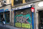 Retail for sale at Calle Mesón Paredes, Centro, Madrid, 28012 with person, door, window, building, infrastructure, azure, neighbourhood, art, wall and sidewalk around