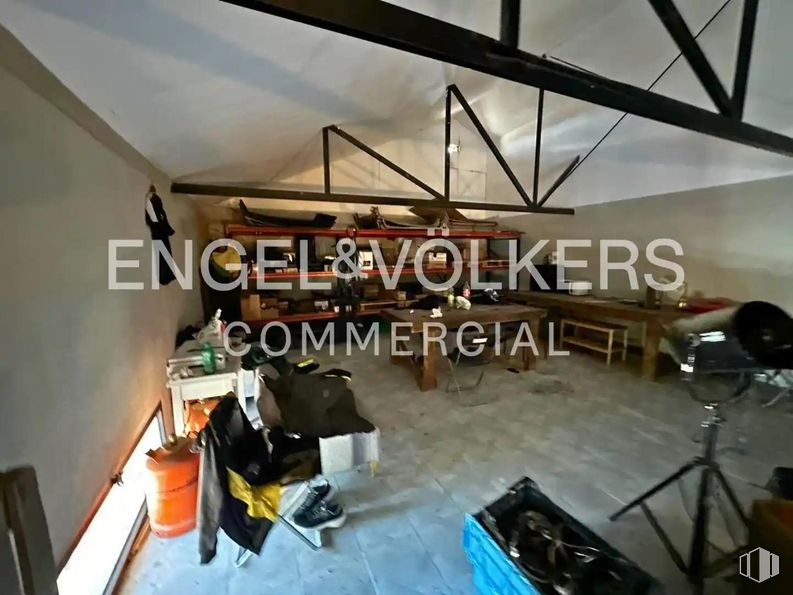 Industrial for sale at Camino Fajardo, Villanueva de la Cañada, Madrid, 28691 with table, luggage & bags, shoe, building, automotive design, interior design, wood, floor, flooring and ceiling around